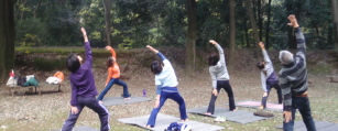 外ヨガ、アウトドアヨガをみんなで楽しもう！群馬,埼玉,長野軽井沢