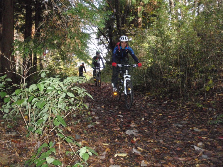 関東:碓氷軽井沢:群馬高崎周辺でMTBマウンテンバイク､自転車サイクリング〜榛名山麓、安中秋間梅林など