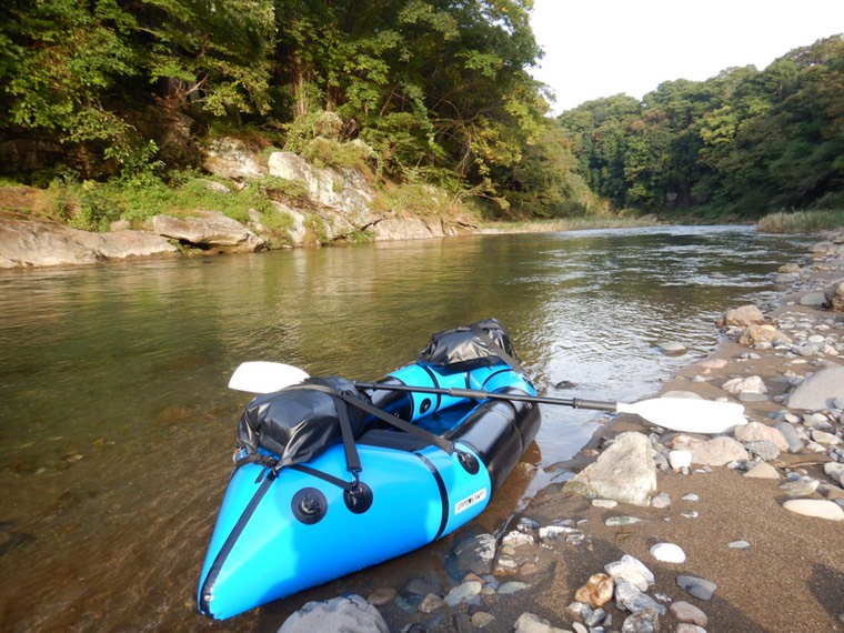 関東利根川、信州千曲川、秩父長瀞荒川でパックラフト川下り体験ツアー